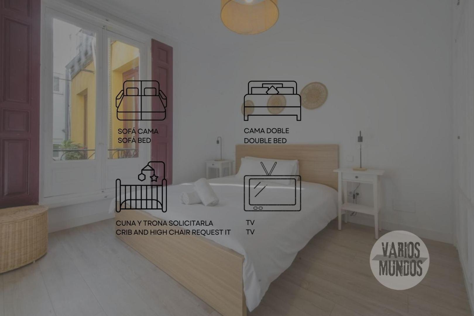 Elegant Apt Para 4Pax En Las Letras-Cortes Madrid Luaran gambar